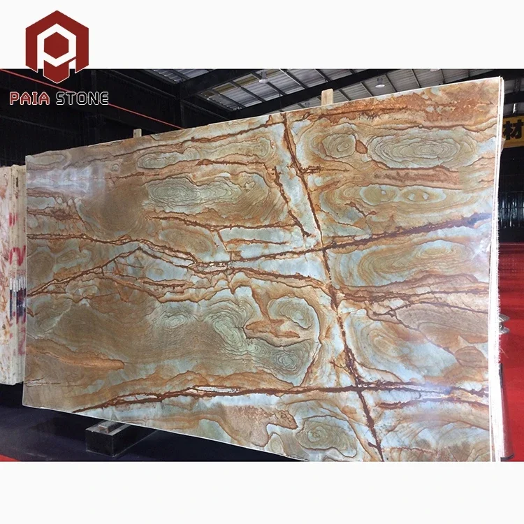 product mixed color orange honey onyx stone tile countertop-0