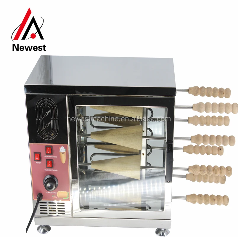 Электрическая дымовая машина для выпечки тортов/машина для хлеба Trdlo/духовка Kurtos Kalacs
