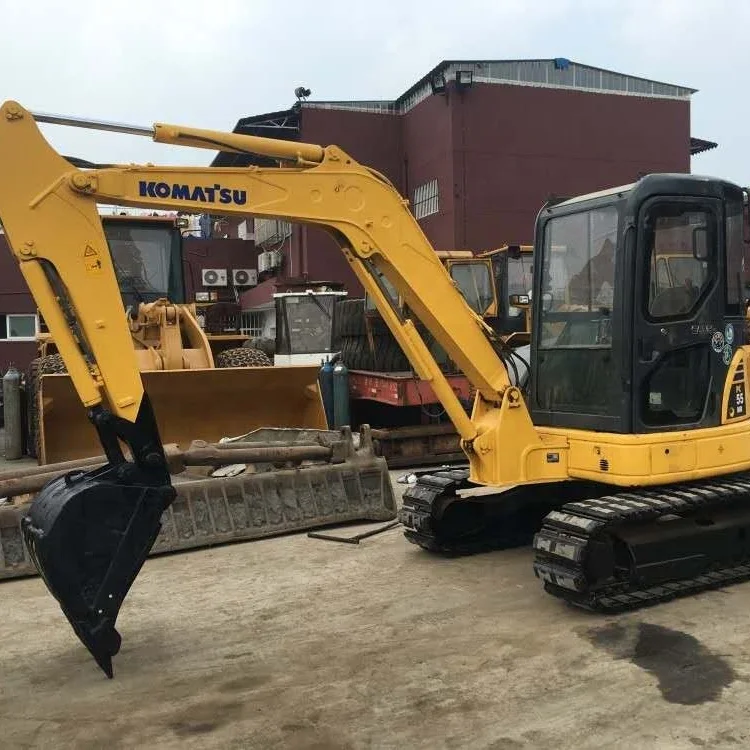 Used Komatsu Pc55 Crawler Excavator Quality Japan Komatsu Mini Pc55 ...