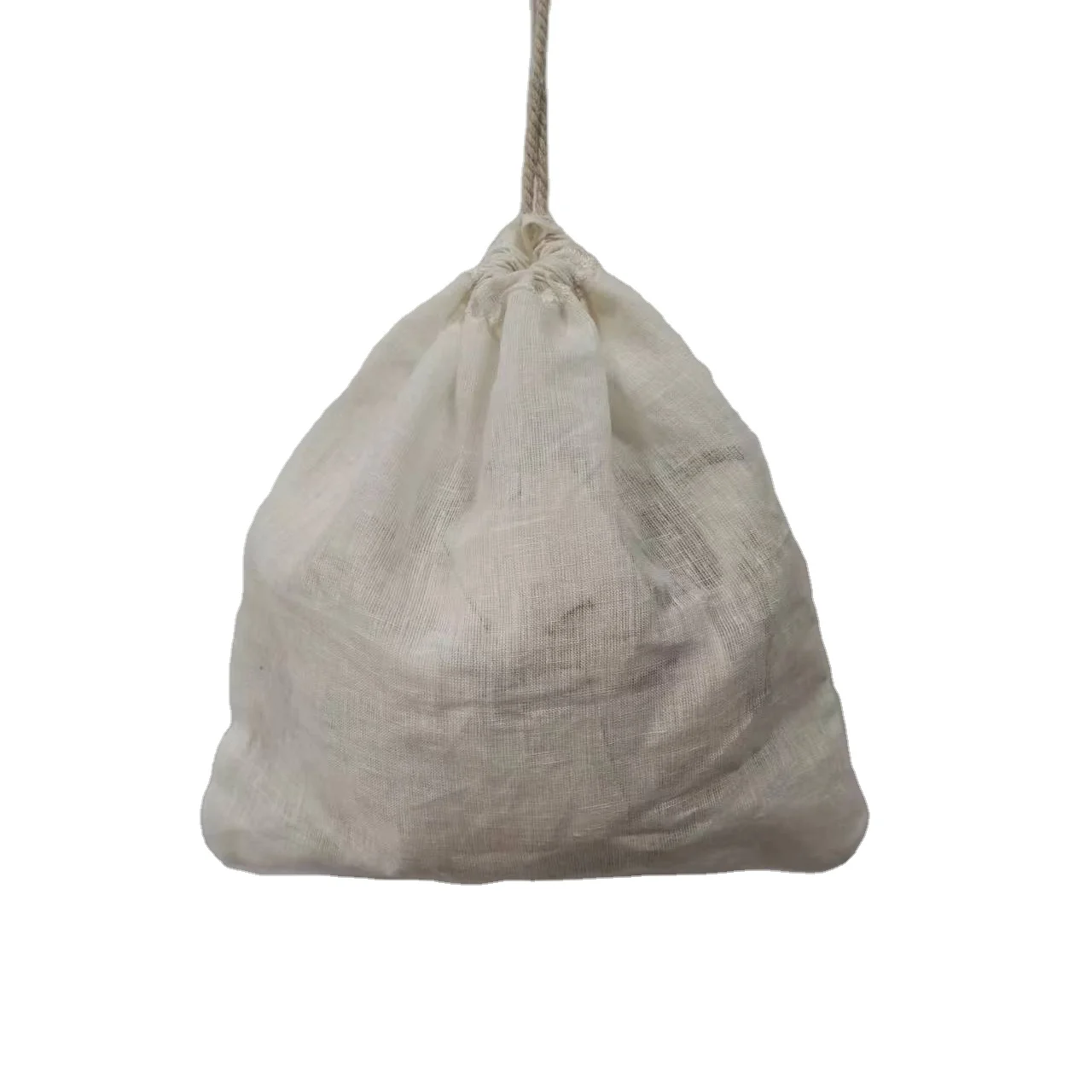 Reusable Bulk Bin Bags For Bulk Food Natural Unbleached Cotton Steel