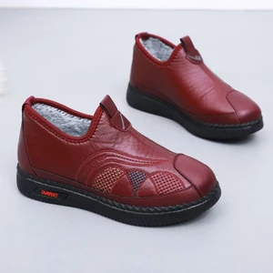 Outerwear Cotton Shoes - Women's Style Winter Warm and Slip-resistant Thick-soled Couple-friendly Versatile Cotton slippers