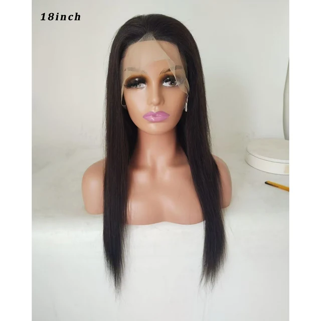 KAMA Natural Hair Wigs 360 Full Lace Front Human Hair Wigs for Braiding Vendors