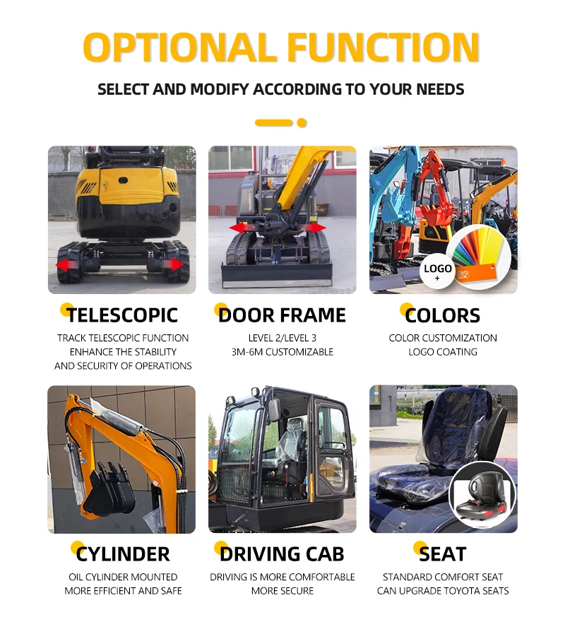 Mini Excavator Digger Bagger - High Efficiency Earth-Moving Machinery ...