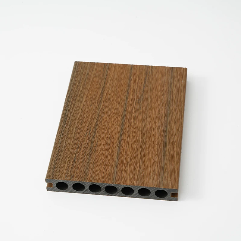 New Technology Wpc 3D Embossed Composite Decking Domi Outdoor WPC Decking WPC Hollow Decking