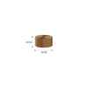 Marrone, D:20CM, H:10CM