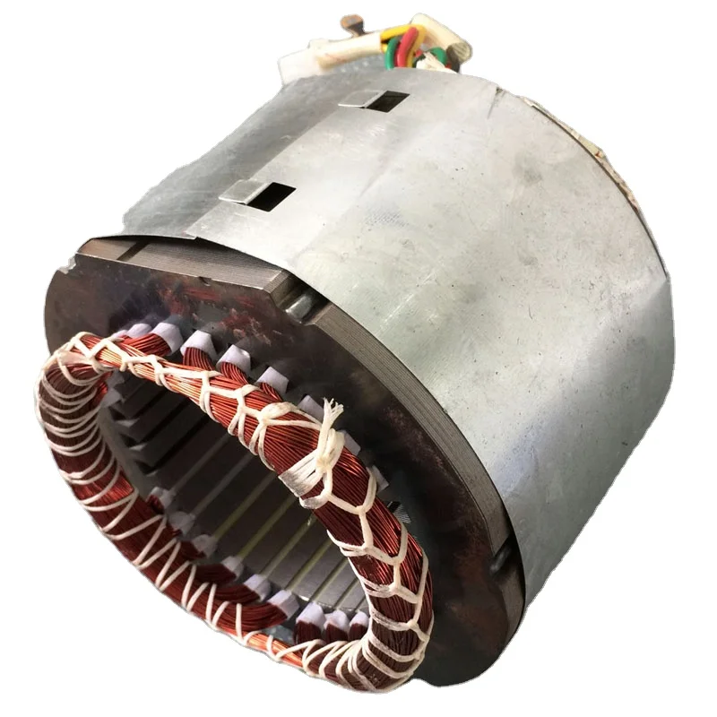 Gasoline Generator Alternator 380V 50Hz Three Phase 100% Copper Wire Petrol 5kw Generator Rotor and Stator