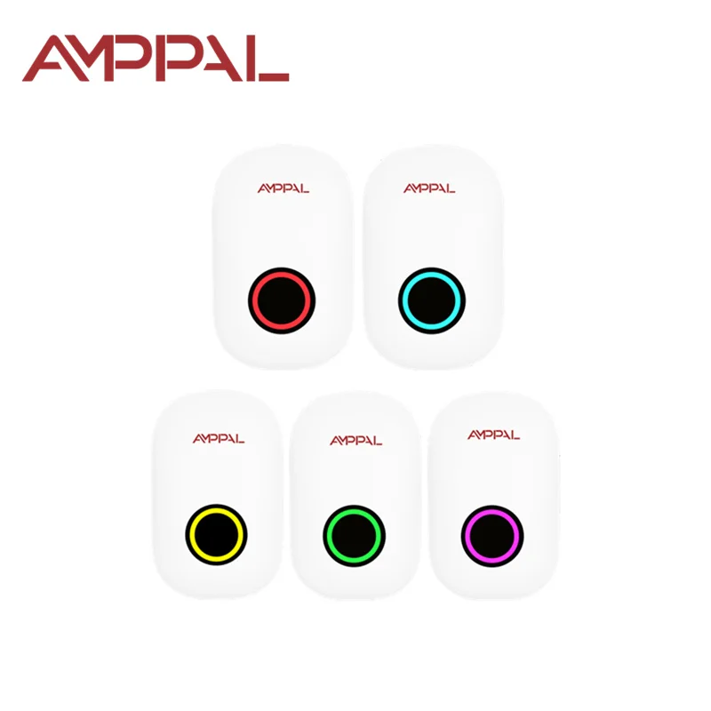 AMPPAL 7kw Smart Ocpp EV Charging Station Wall Box Mode 3 Car Charger with Type 2 Plug Output Current 32A