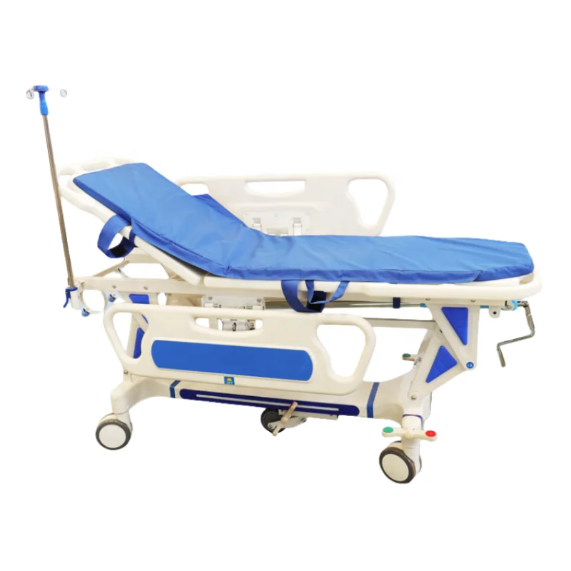 Hospital Emergency Patient Transfer Vehicle Medical Folding Adjustable