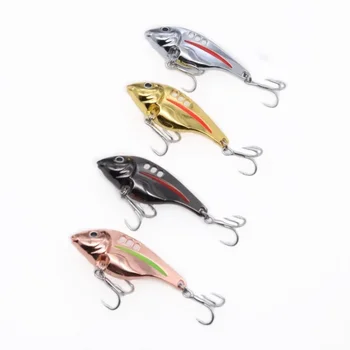 Espressif Lure Dolphin VIB Zinc Alloy Full-Water-Column Bass Bait with Hooks – Hooks – view 2