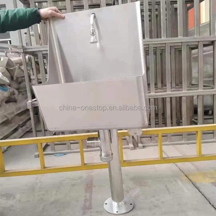 Slaughterhouses and meat processing plants washbasin sink sterilizers boot washers