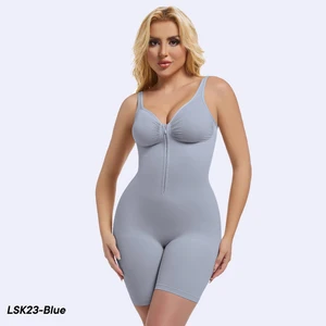 Wholesale Viral Shapewear for Women Body Shaper Tummy Control Front Zip SEAMLESS Bodysuit Seamless Body Shaper Shapewear