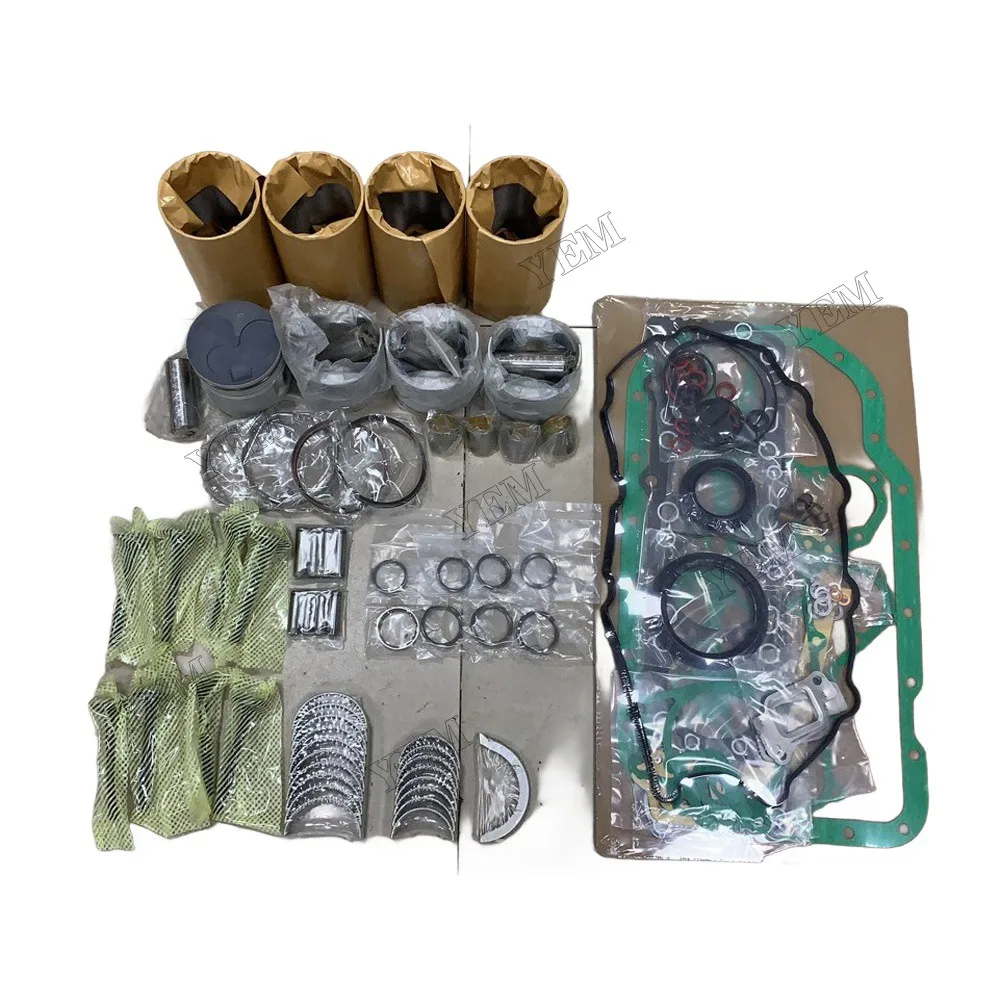 4M40 Overhaul Kit With Cylinder Piston Rings Liner Bearing Valves Gasket Kit for Mitsubishi