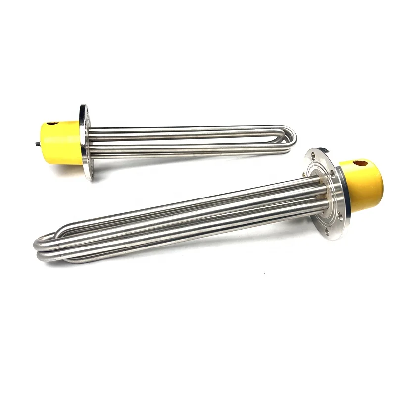 380v 415v 12kw 18kw 24kw Flange Immersion Heater Element for