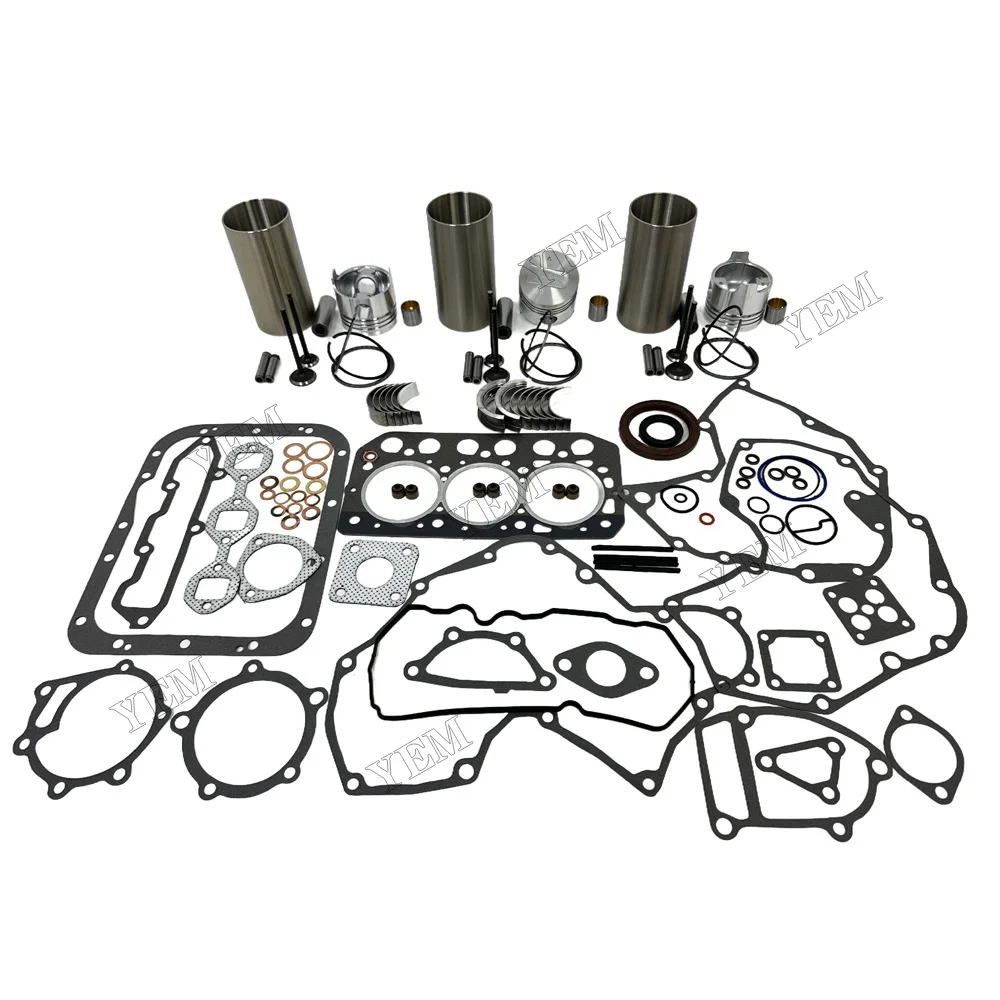Overhaul Kit With Valves Fit for Mitsubishi S3L Engine 4