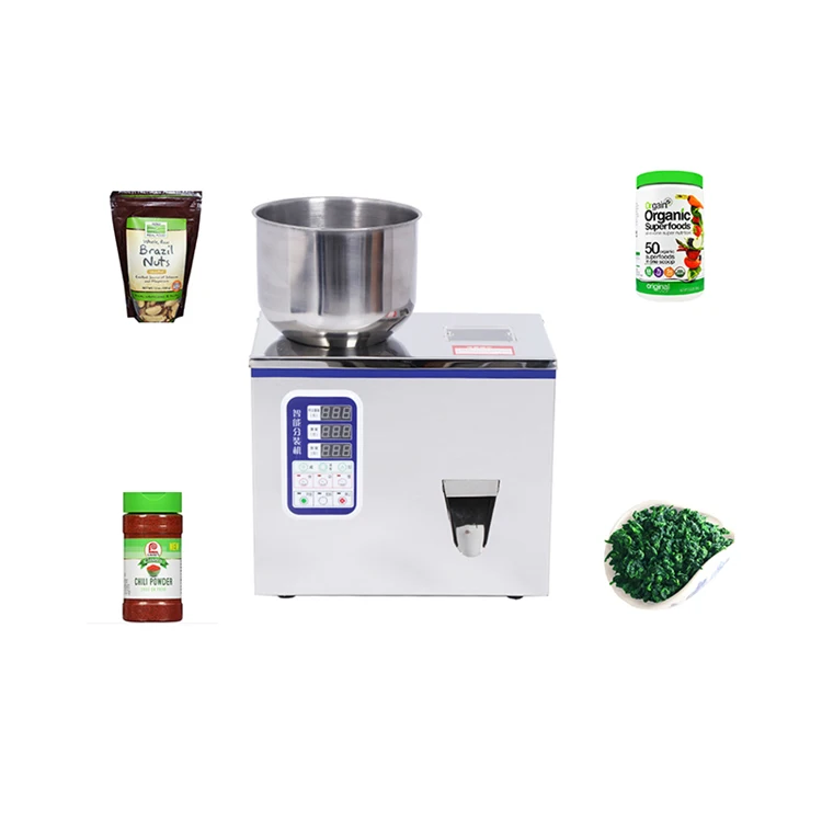 1-200G for Tea and Coffee Bean Semi Auto Stainless Steel Particle Powder Bag Weighing Filling Machine - Image 2