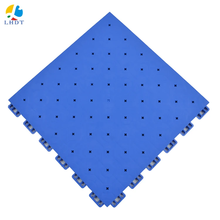 Sports Courts Flooring Quick Installation Removable Interlocking Floor PP Interlocking Tiles Basketball Court