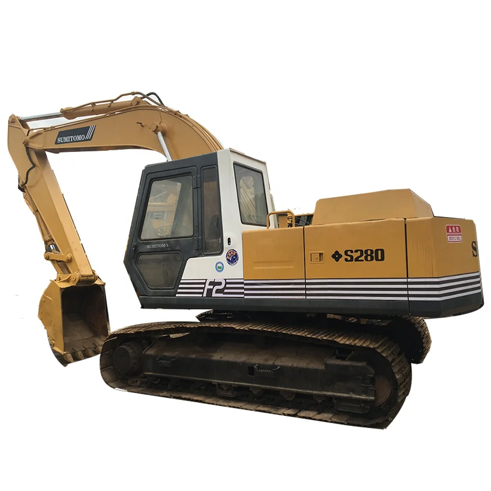 Japan Made Sumitomo S280 S280 F2 Excavators Used Caterpillar 