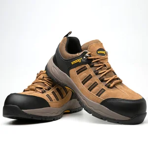 Factory Custom Anti-Smashing Anti-Static Labor Insurance Shoes Abrasion Resistant Non-Slip Hiking Shoes Industrial Security