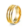 8MM gold double slot