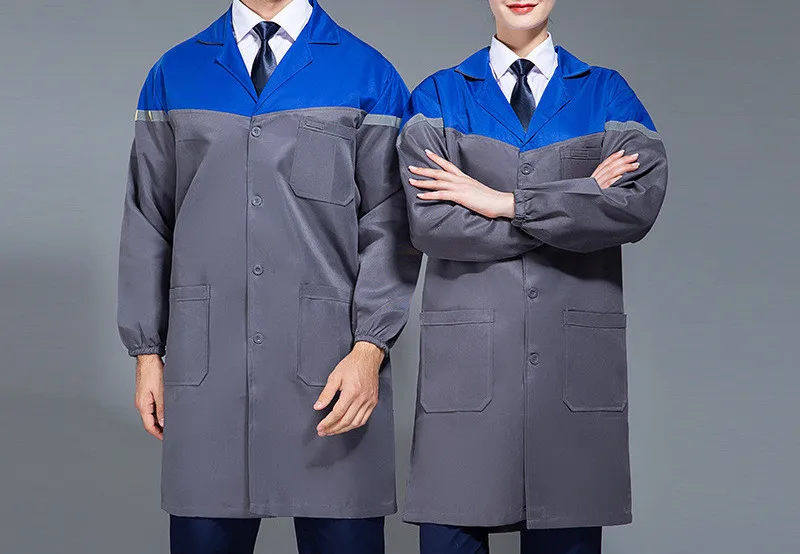 Wholesale High Quality Dustproof Clothing Warehouse Work Overcoat workwear Sales Promotion Staff And