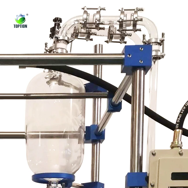 Glass Fluidized Bed Reactor Used in Laboratory