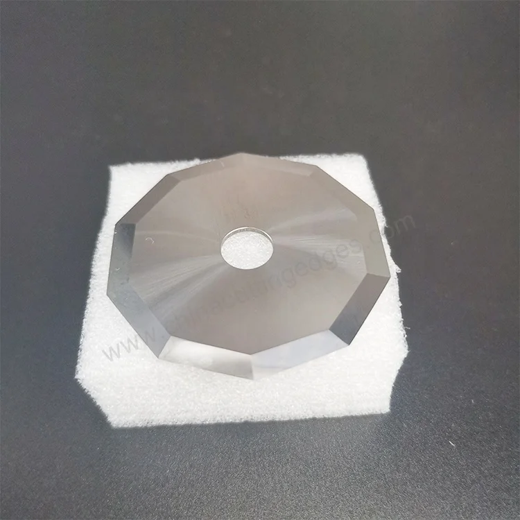 Decagonal Carbide Cloth Textile Cutting Blade Knife 10 Ten Side Sewing Blade
