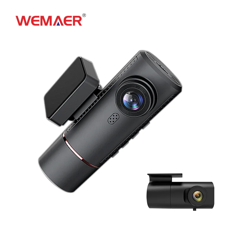 4k Dash Cam with Wifi Gps Car Dvr 3 Camera 4k+1080P+1080P Dash Cam 3 Channel 64Gb Black Box F1.8 with 3 Inches LCD for Agent