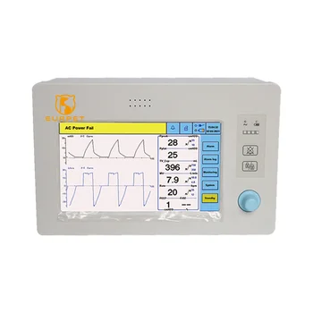 EURPET 9-inch Touch Screen Veterinary Breathing Safety Vital Sign Monitor For Blood Pressure And Heart With Monitor And Alarm