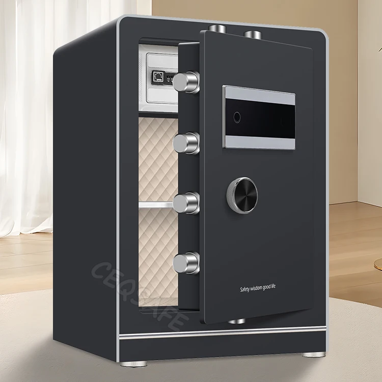 CEQSAFE New Arrival Smart Safe WIFI Function Steel Electronic Security Money Digital Fingerprint Safe Box