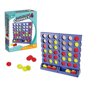 ITTL Toy Educational Games Connect 4 for 2 Players Plastic Mini Table Games