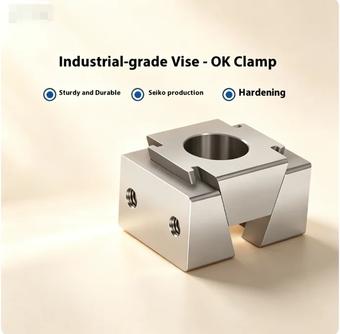 TEBAK M6 M8 Socket Head Cap Screw Wedge Locking Vise Mechanical CNC Workholding Fixture Accessories