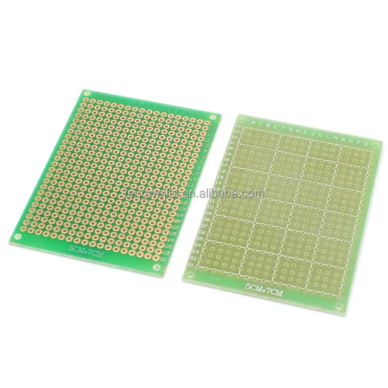 Green Printed Circuit Board 6x8/10x15/12x18cm Single Side Pc Board 2 ...