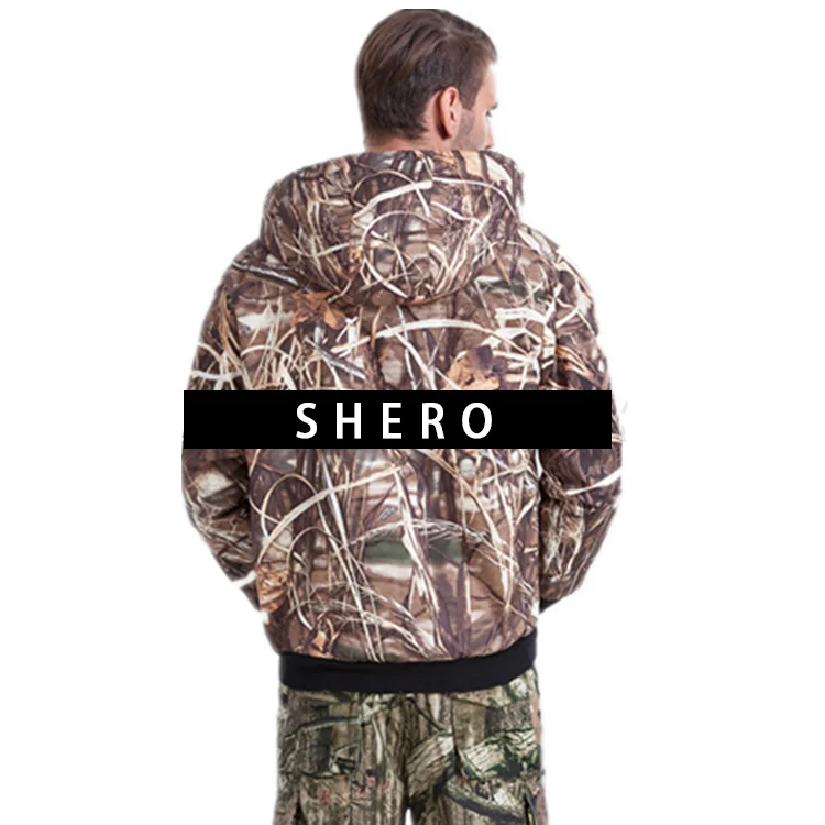 Men's Blaze Kids Camo Duck Fleece Hunting Jackets Winter Waterproof Soft Shell Pants Max 5 Water Proof Winter Clothing Wear