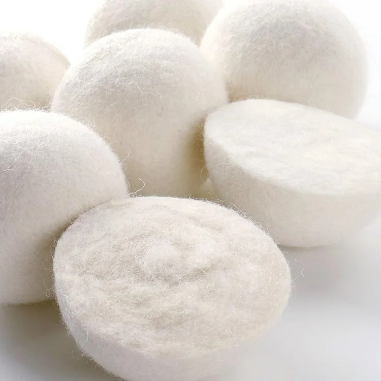 China Supplier Eco Laundry Balls Handmade Wool Dryer Balls Oem Wool