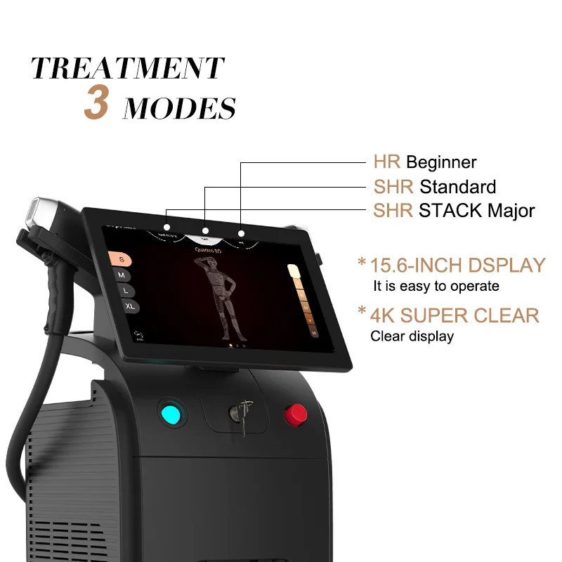 Professional 4 Wave Diode Laser Depilacion 755 808 940 1064 Diode Laser Hair Removal Machine