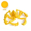 Lustrous gold silk