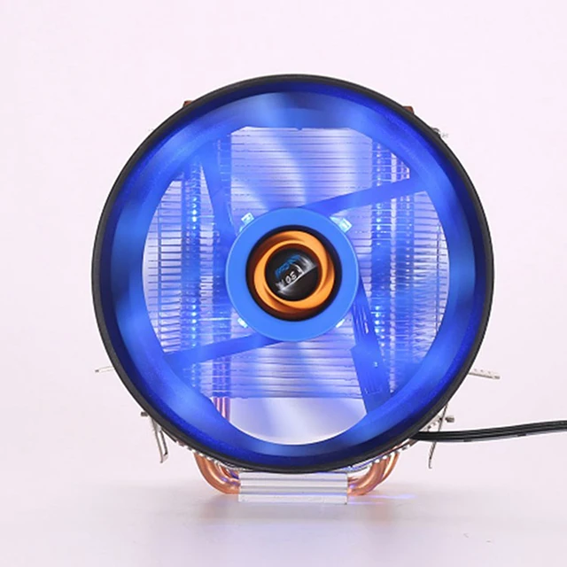 ferris wheel blue light cpu radiator cooling fan suitable for