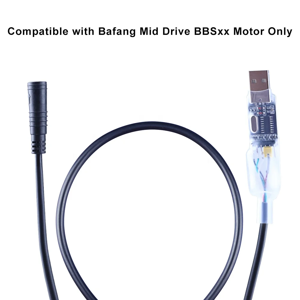 Bafang Bbshd Usb Program Cable for Bafang Mid Drive Motor Bbs01 Bbs02 Bbshd  M620 M600 G510 G521 Electric Bike Spare Parts