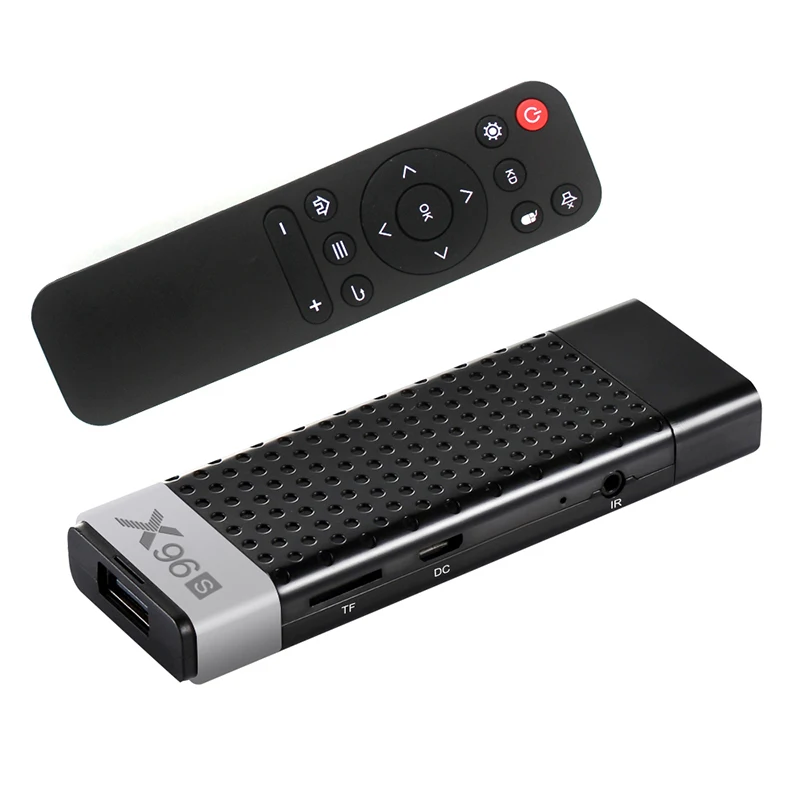 Smart Android 8.1 TV Stick X96S 4GB RAM 32GB ROM Amlogic S905y2 Mini Dongle Tv Box Support 2.4G 5G WIFI