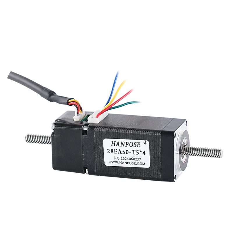 HANPOSE NEMA11 28EA28/34/40/50-T5*4 50mm Closed-Loop Linear Ball Screw Motor 0.8a 0.17n. M Motor