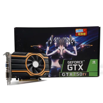 Customized and Wholesale High Quality GPU GTX750Ti 4GBD5 Computer Graphics Card Game Multi Open Desktop Design Graphics Card