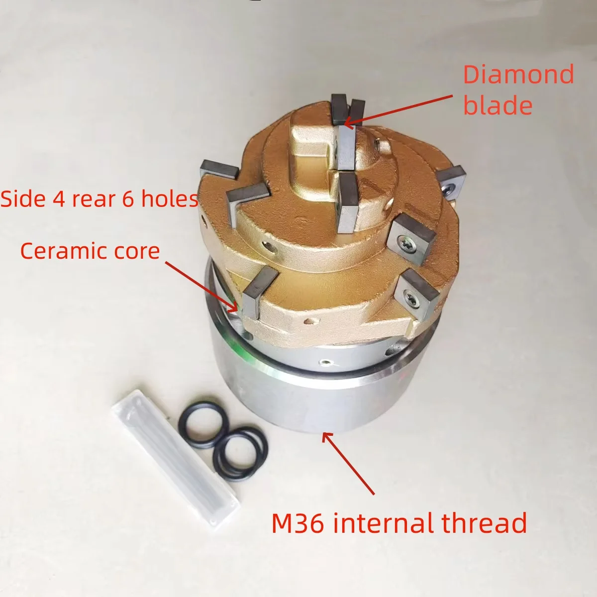 M36 High-Pressure Rotary Nozzle 10KG Internal Thread for Dredging ...