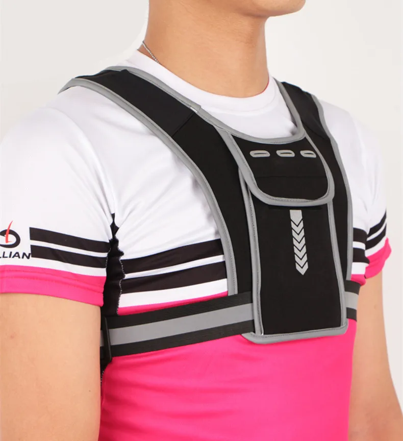 Sg0327 Running Vest For Men And Women Sports Chest Bags Reflective