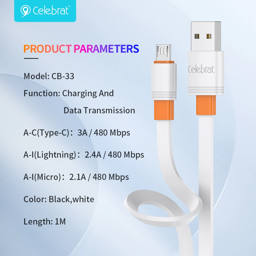 Factory Original High Quality Type c 2A Fast Charging Usb Charging Cable for Data Cable