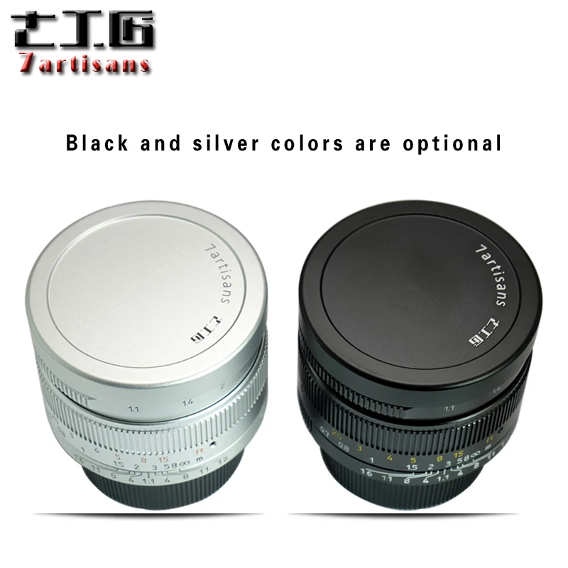 7 Artisans 50mm F1.1 M-mount Lens for Leica Cameras - Compact