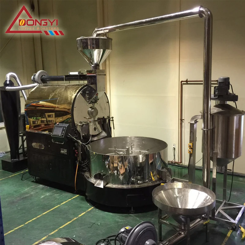 200kg Gas Heating Coffee Roasting Machines  Industrial Coffee Bean Roasting Machine