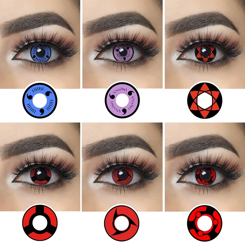 Magister-Lentilles De Contact Pour Halloween,Modèle 140,Verres De Contact,Cosplay  Anime,Sharingan,Livraison Gratuite - Buy Sharingan Lentilles De Contact,Lentes  De Contacto Couleur,Halloween Lentilles De Contact Fou Product On  Alibaba.com