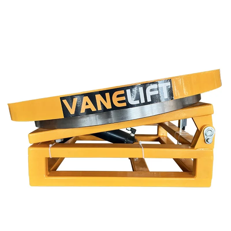 VANELIFT Automatic Rotating and Tilting Table Lift Motor Power Inclinable Revolving Platform Customized Electric Incline Lifter