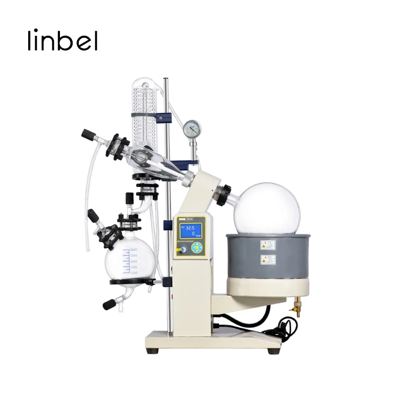 Factory Price Supplier H E M P Equipment Small Volume Rotary Evaporator 5L Vacuum Rotary Evaporator