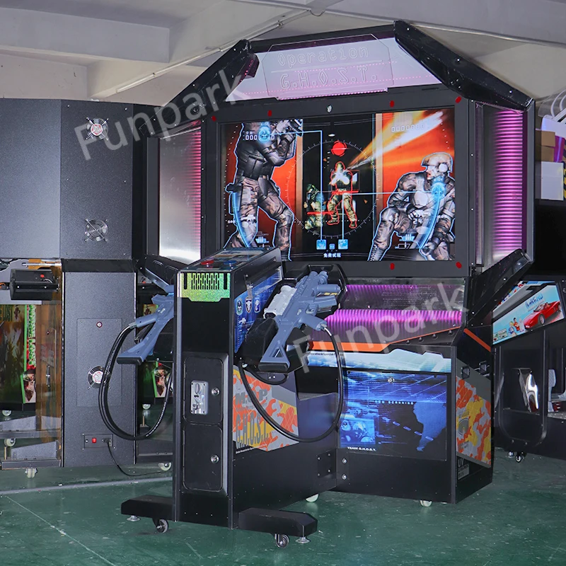 FunPark  New Kids Arcade Shooting Gun Game Machine Coin Operated Game Shooting Machine for Sale for Entertainment Center factory